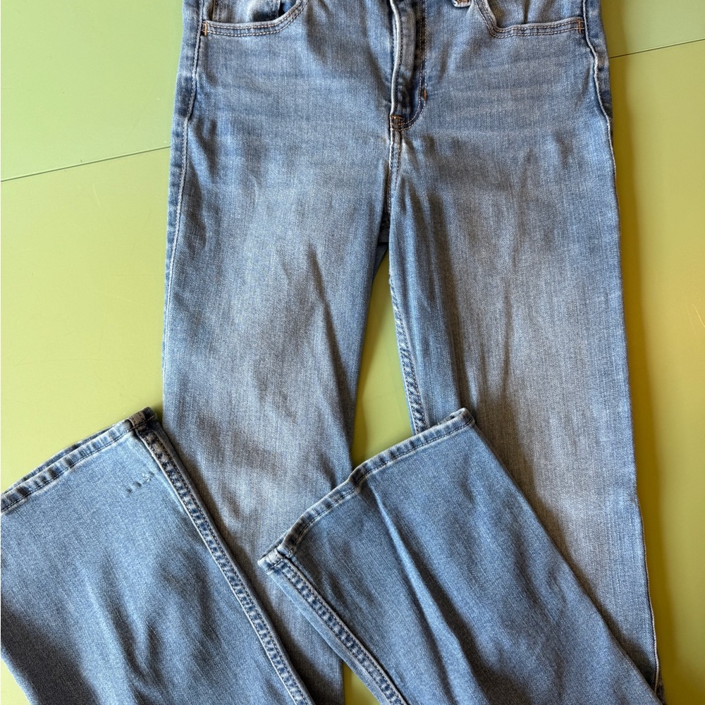 Hollister Light Blue Straight Leg Jeans